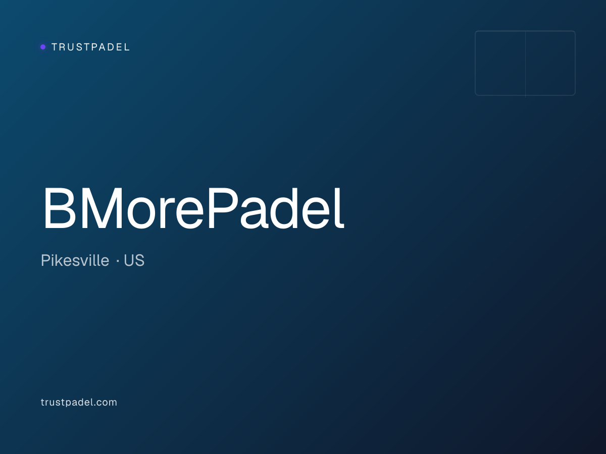 BMorePadel padel club