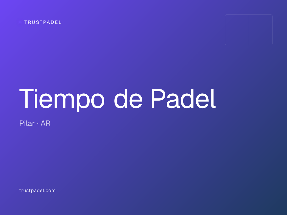 Tiempo de Padel padel club