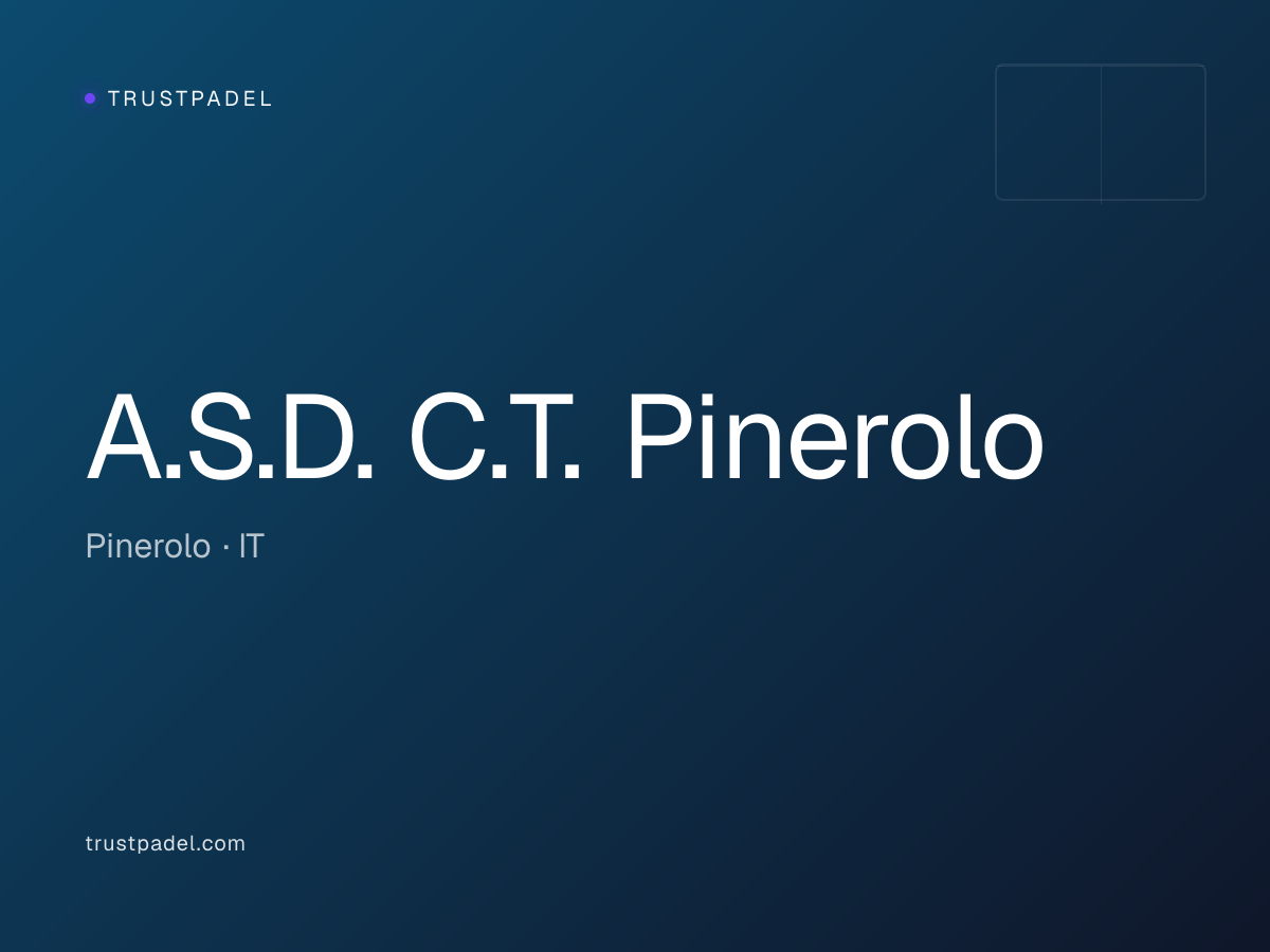 A.S.D. C.T. Pinerolo padel club