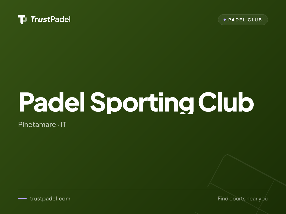 Padel Sporting Club padel club