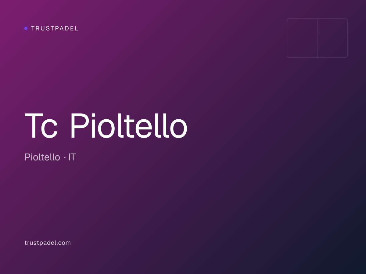 Tc Pioltello padel club