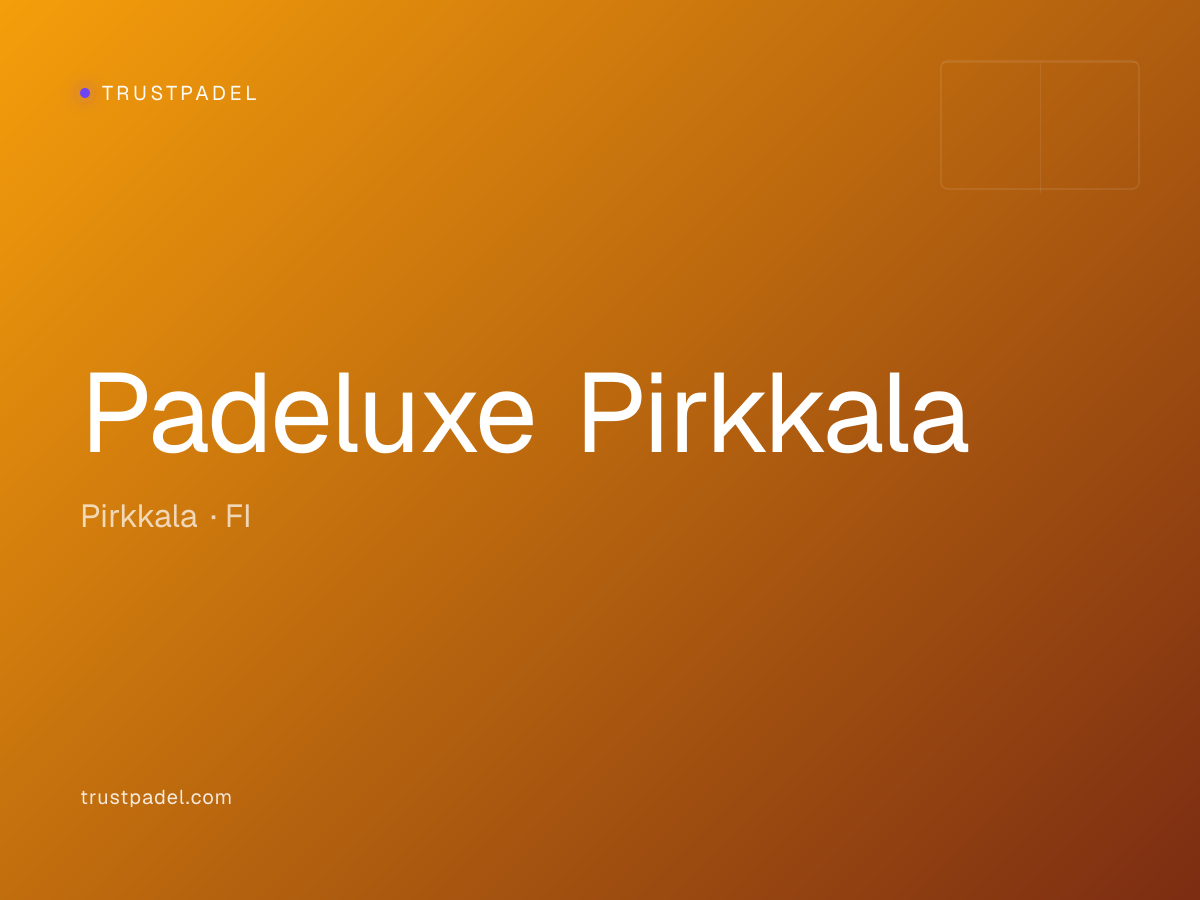 Padeluxe Pirkkala padel club