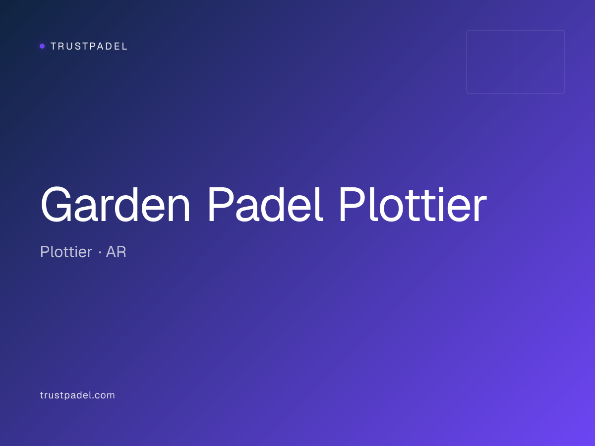 Garden Padel Plottier padel club