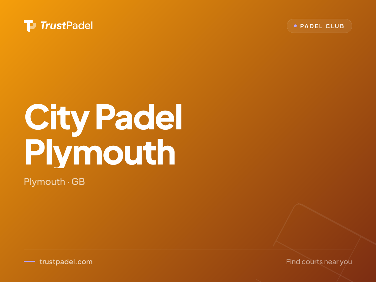 City Padel Plymouth padel club