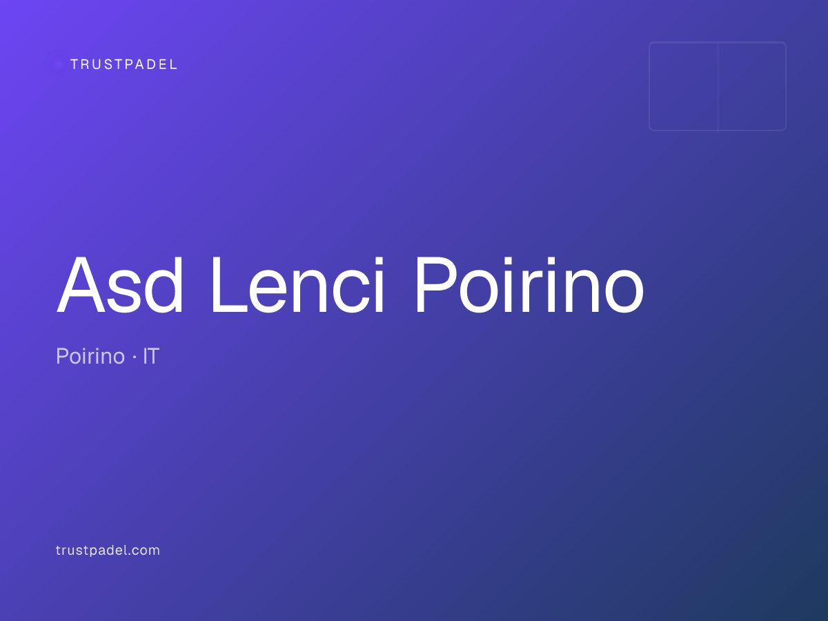 Asd Lenci Poirino padel club