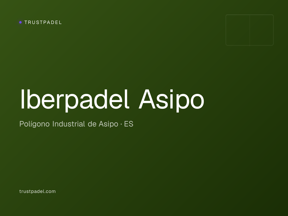 Iberpadel Asipo padel club