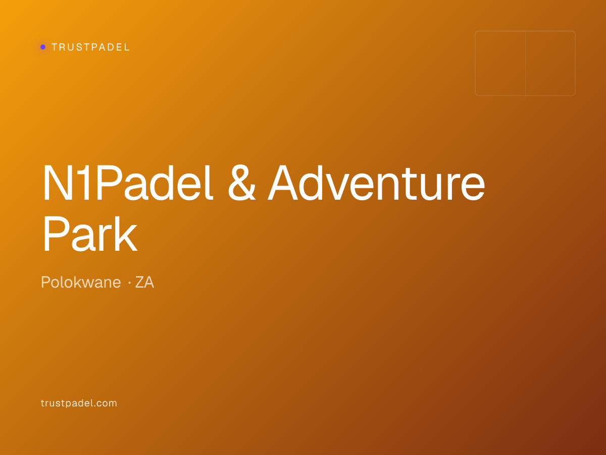 N1Padel & Adventure Park padel club