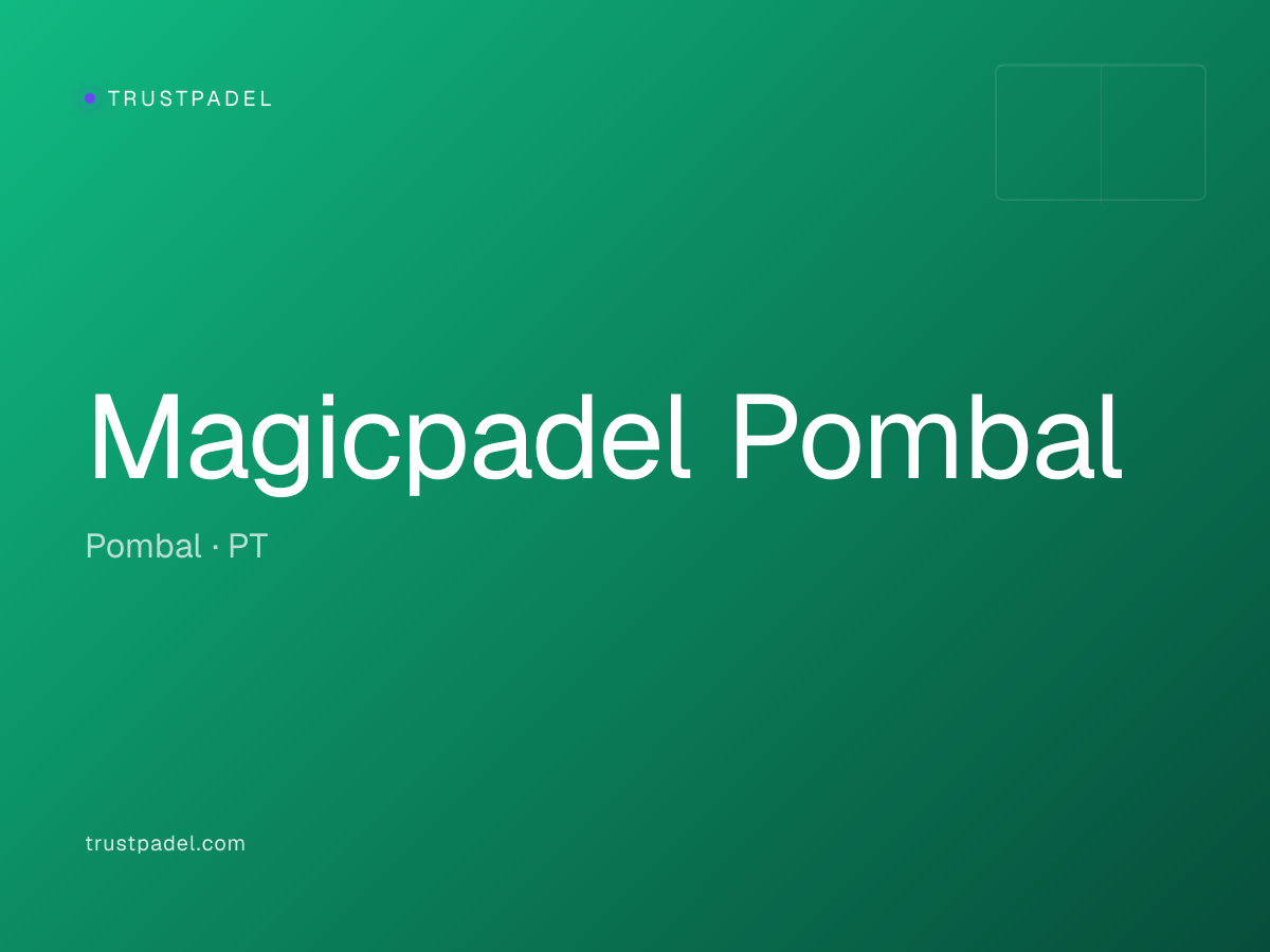 Magicpadel Pombal padel club