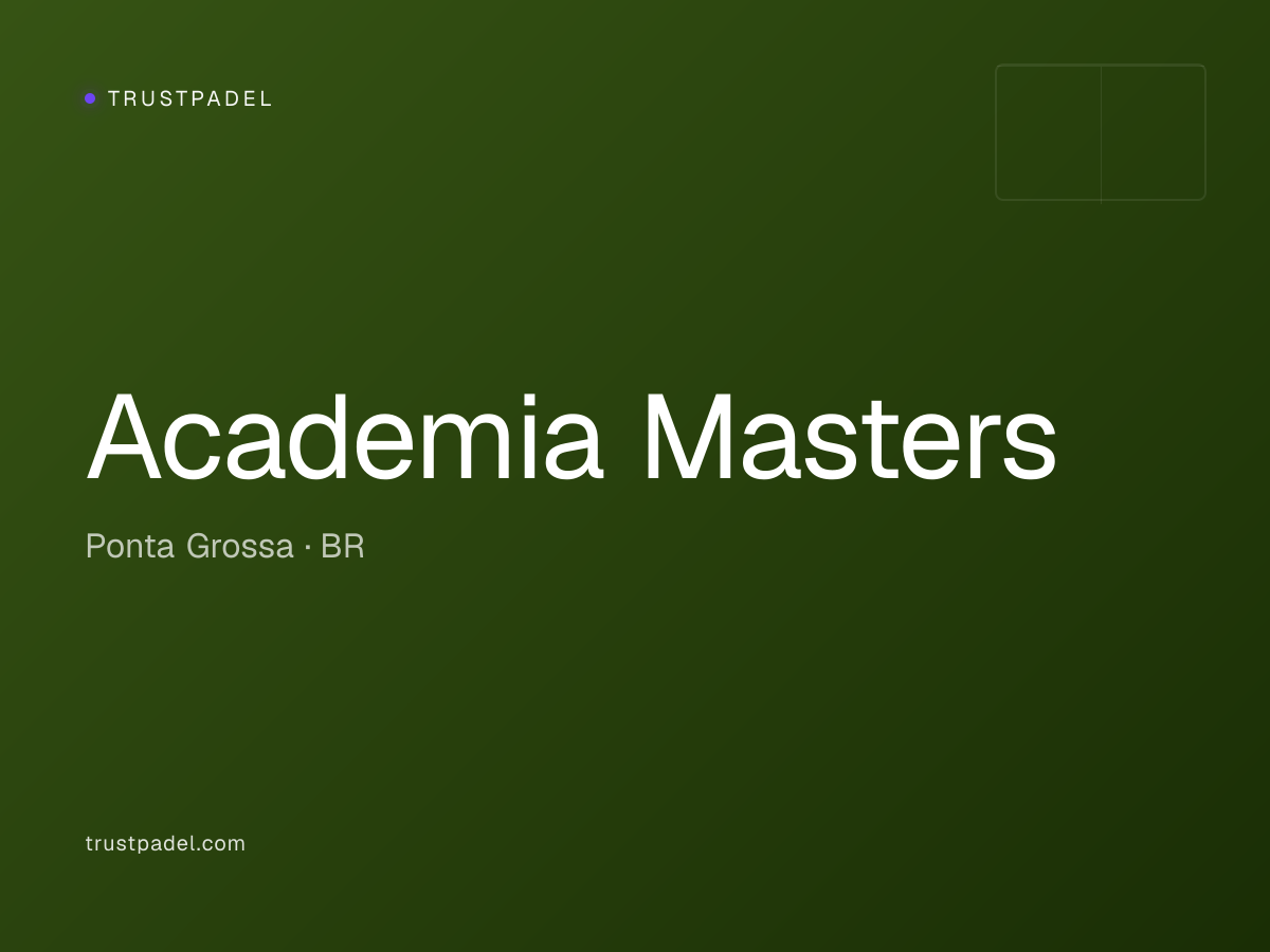 Academia Masters padel club