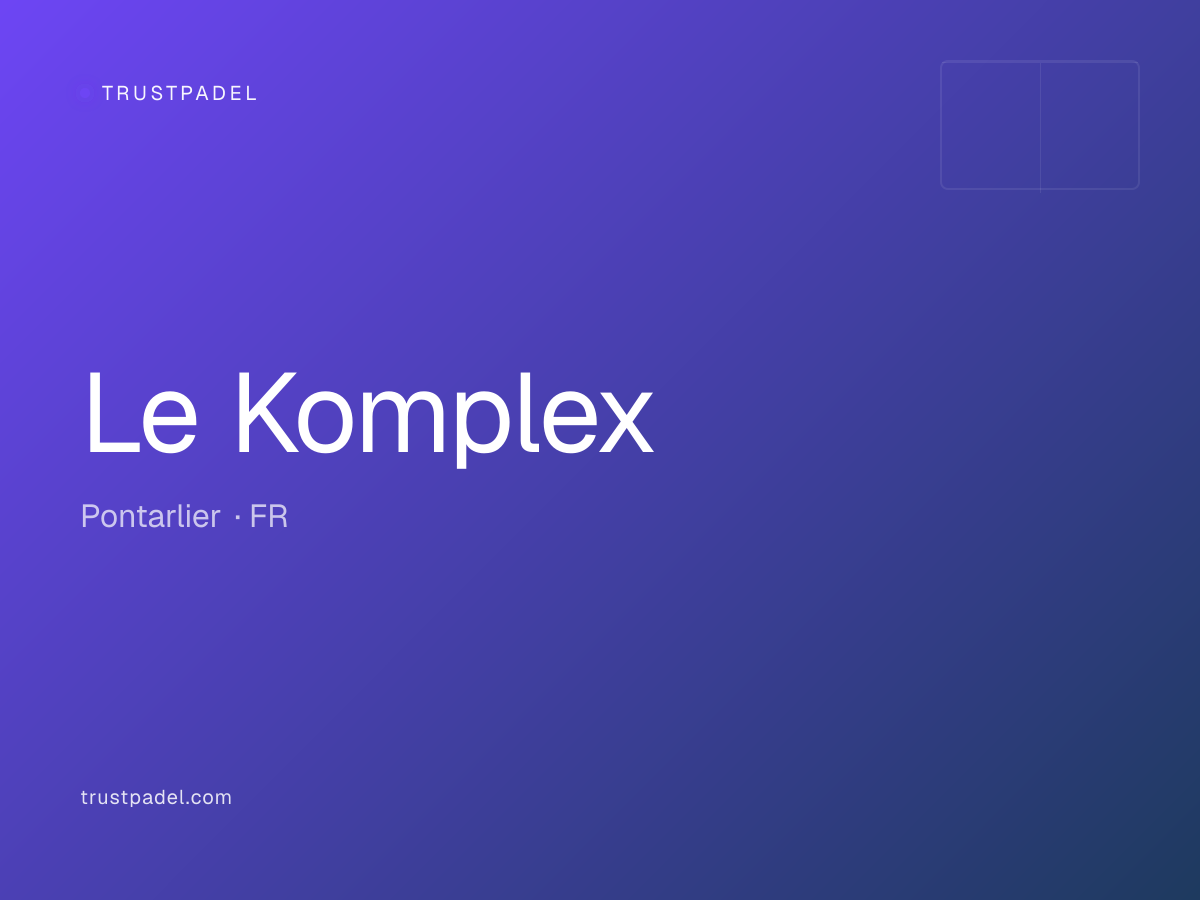 Le Komplex padel club