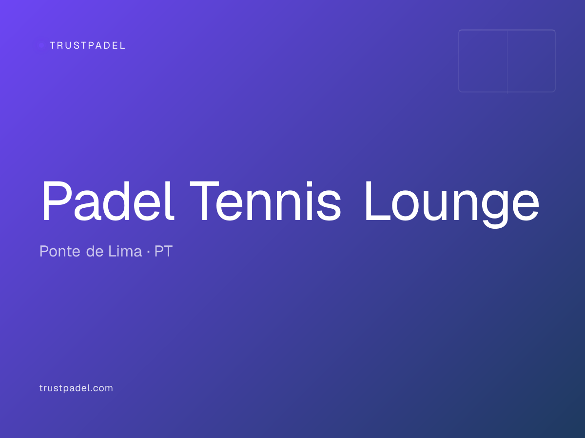 Padel Tennis Lounge padel club