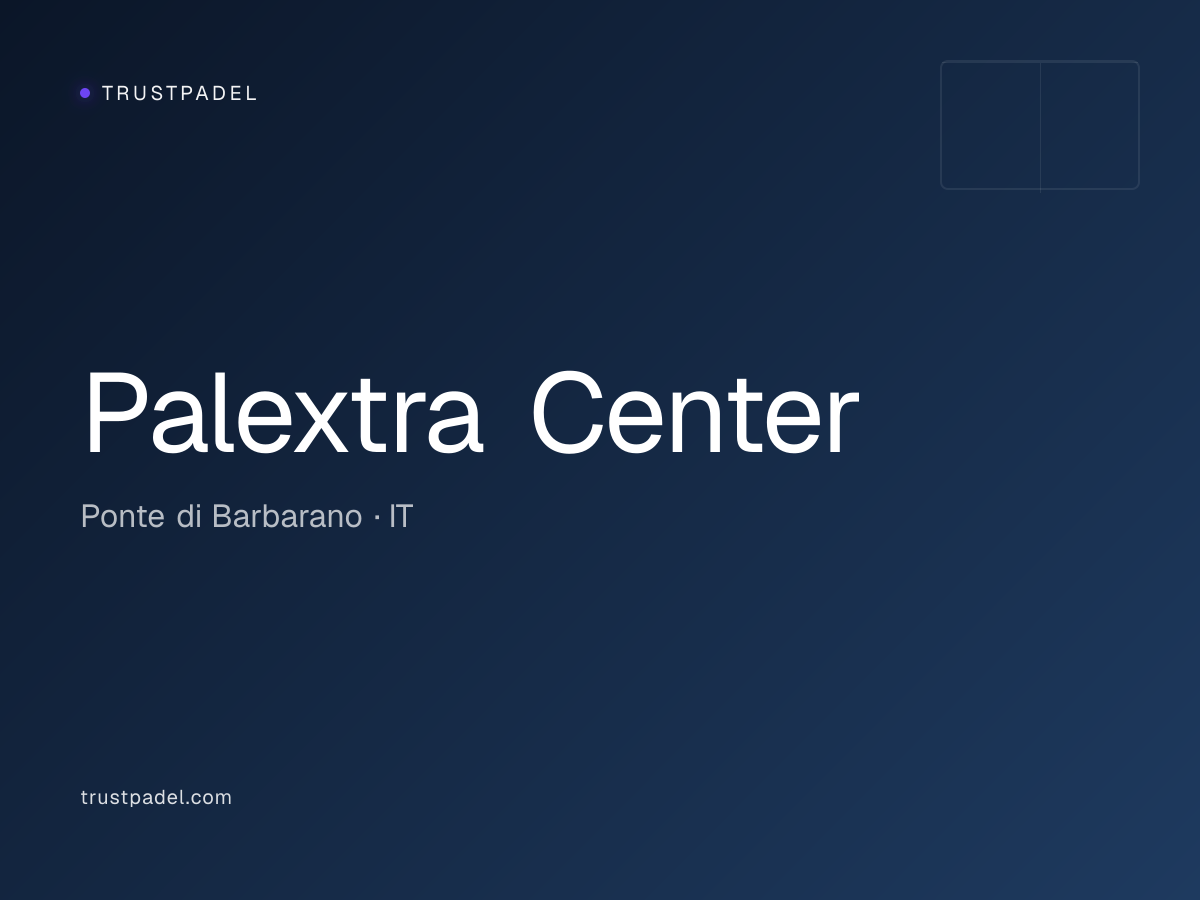 Palextra Center padel club