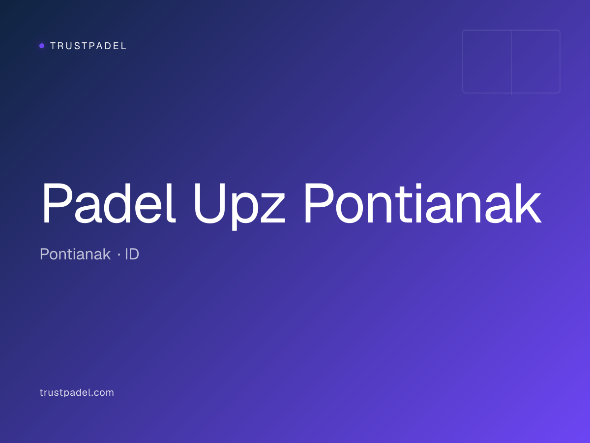Padel Upz Pontianak padel club