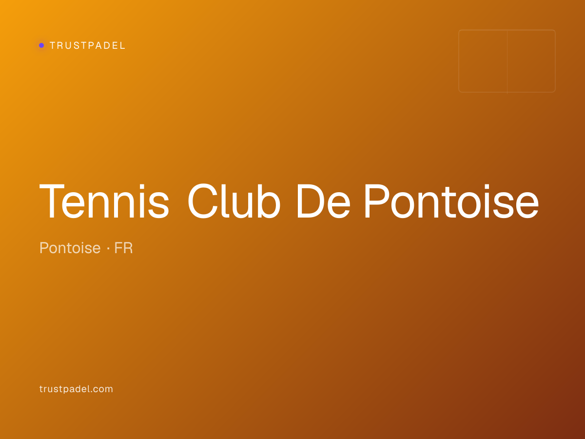 Tennis Club De Pontoise padel club