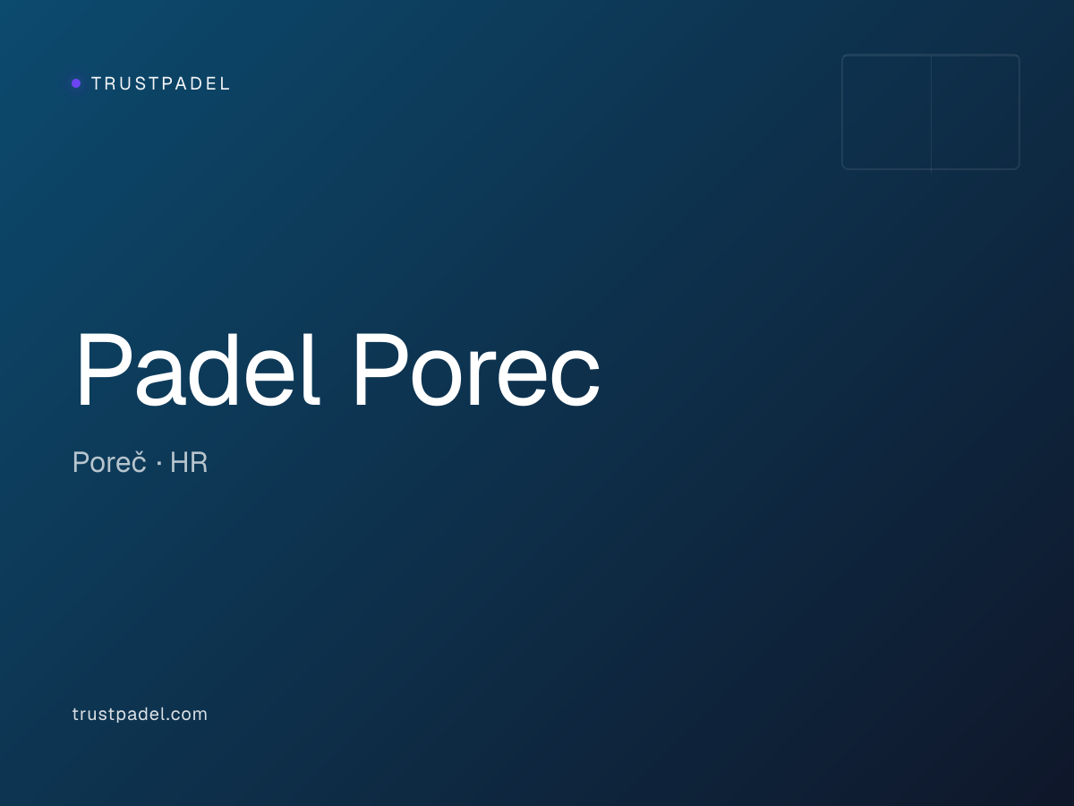 Padel Porec padel club