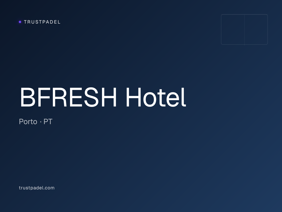 BFRESH Hotel padel club
