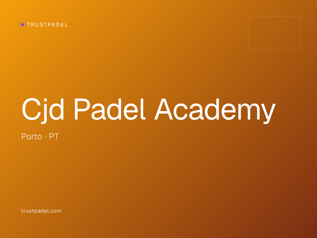 Cjd Padel Academy padel club