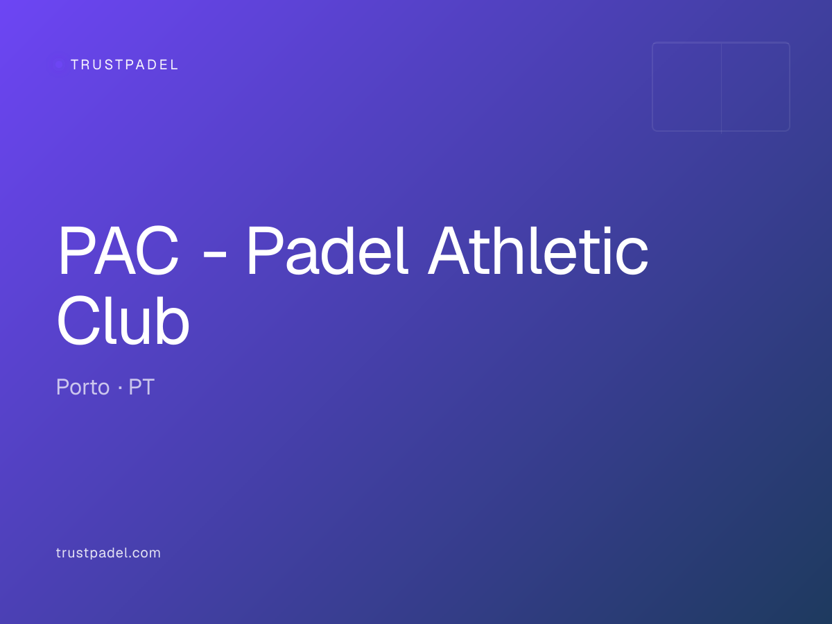 PAC - Padel Athletic Club padel club