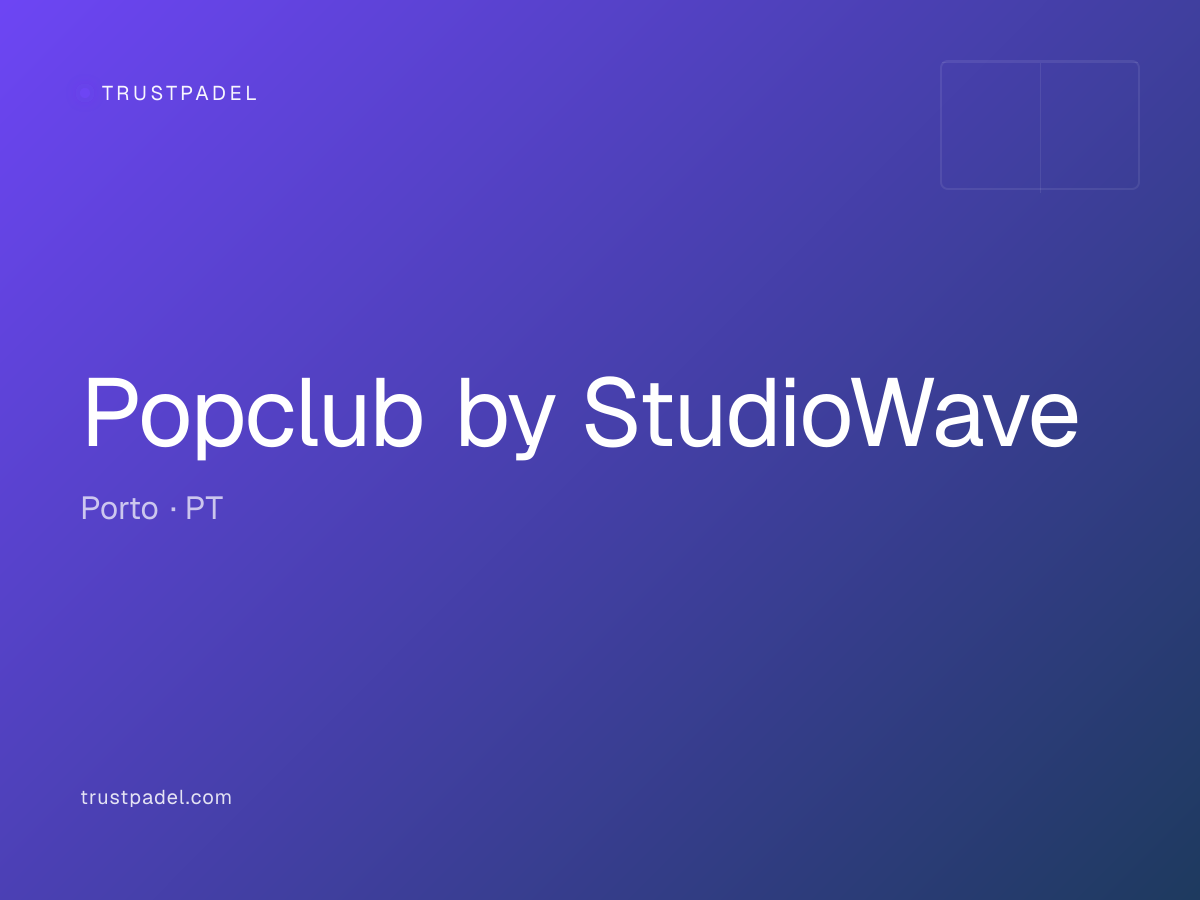 Popclub by StudioWave padel club