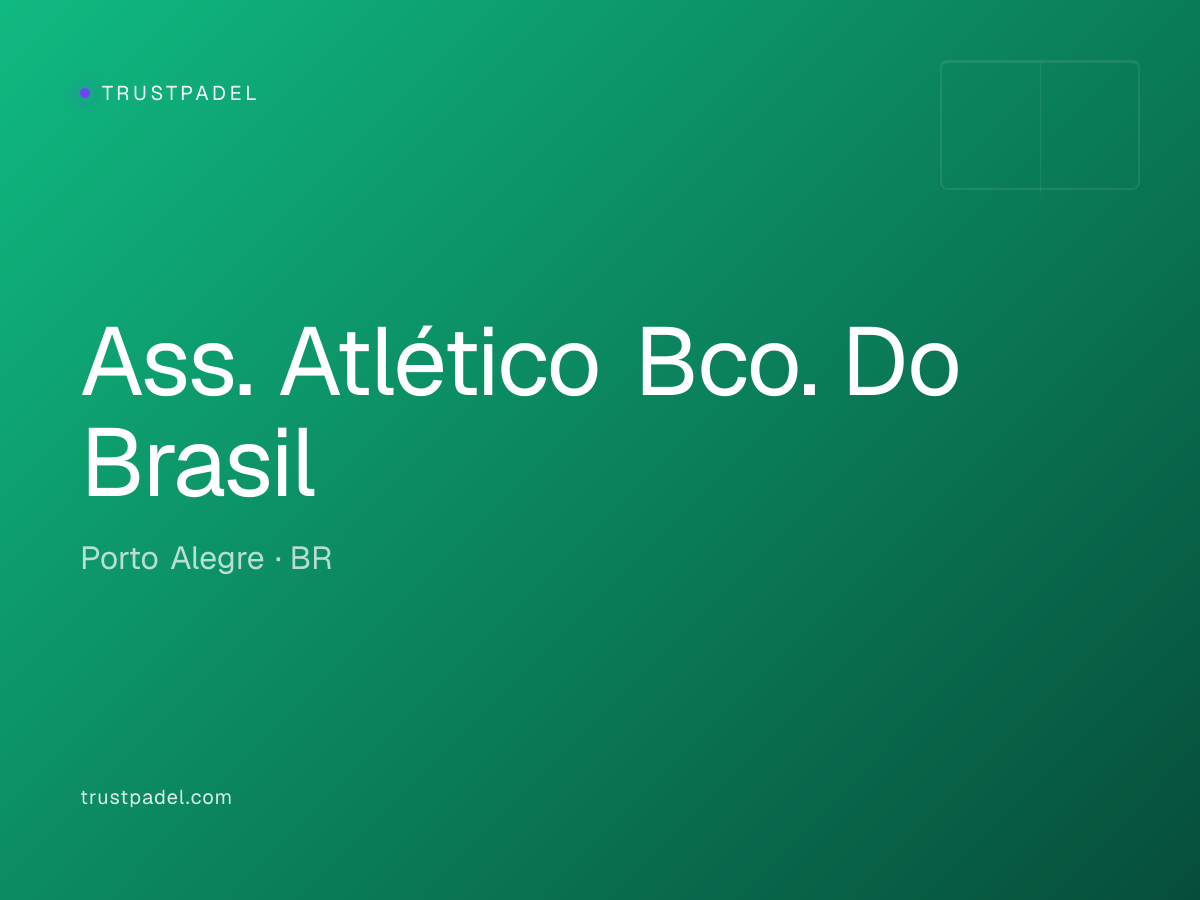 Ass. Atlético Bco. Do Brasil padel club