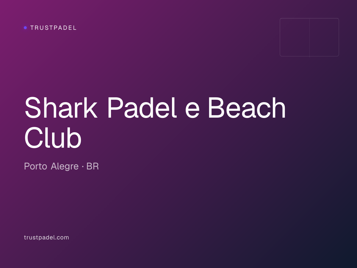 Shark Padel e Beach Club padel club