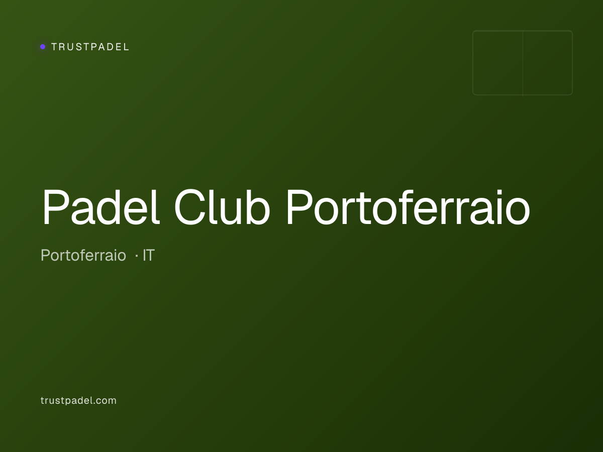 Padel Club Portoferraio padel club