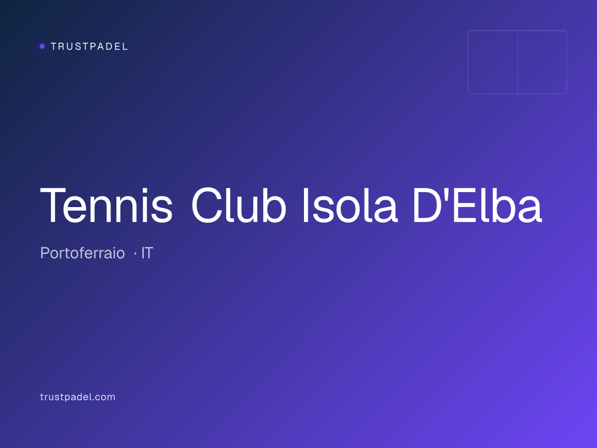 Tennis Club Isola D'Elba padel club