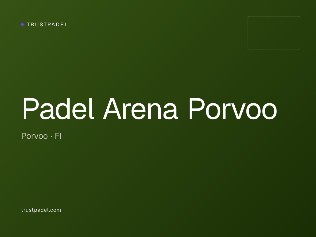 Padel Arena Porvoo padel club