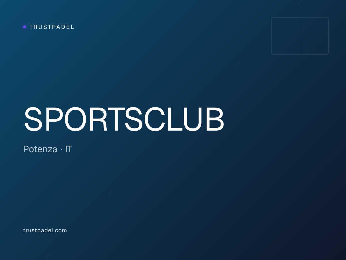 SPORTSCLUB padel club