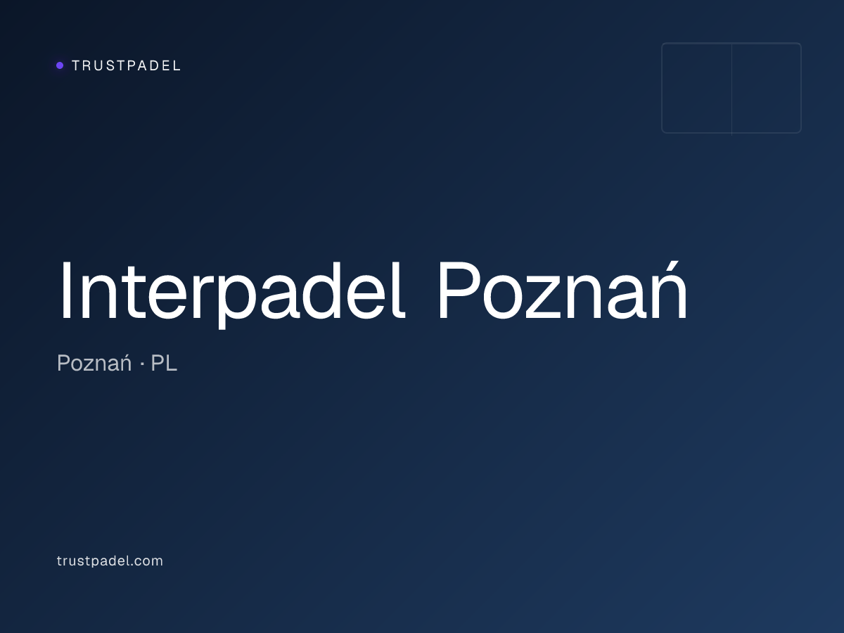 Interpadel Poznań padel club