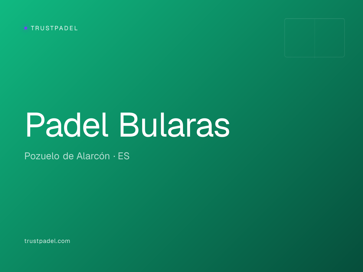 Padel Bularas padel club