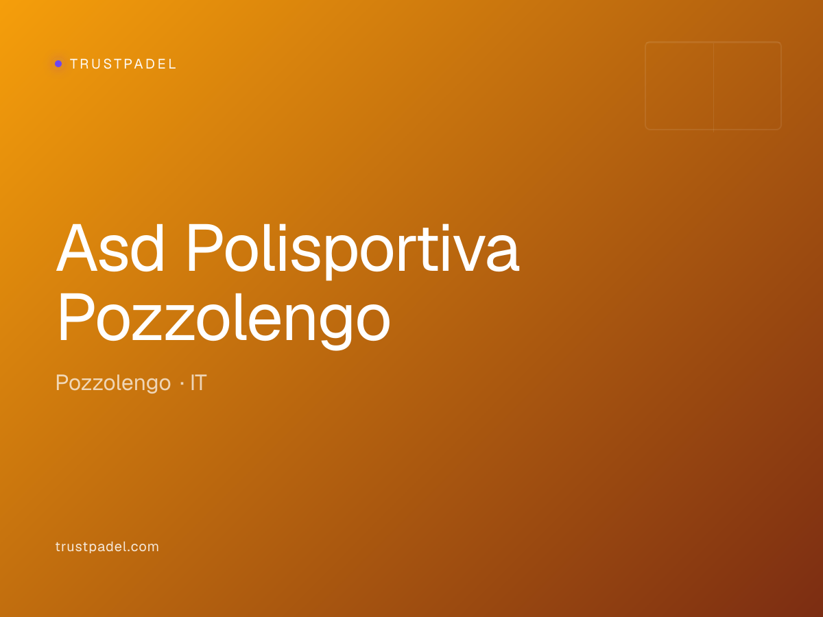 Asd Polisportiva Pozzolengo padel club