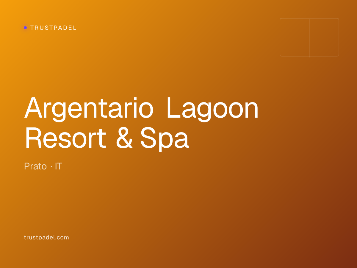 Argentario Lagoon Resort & Spa padel club