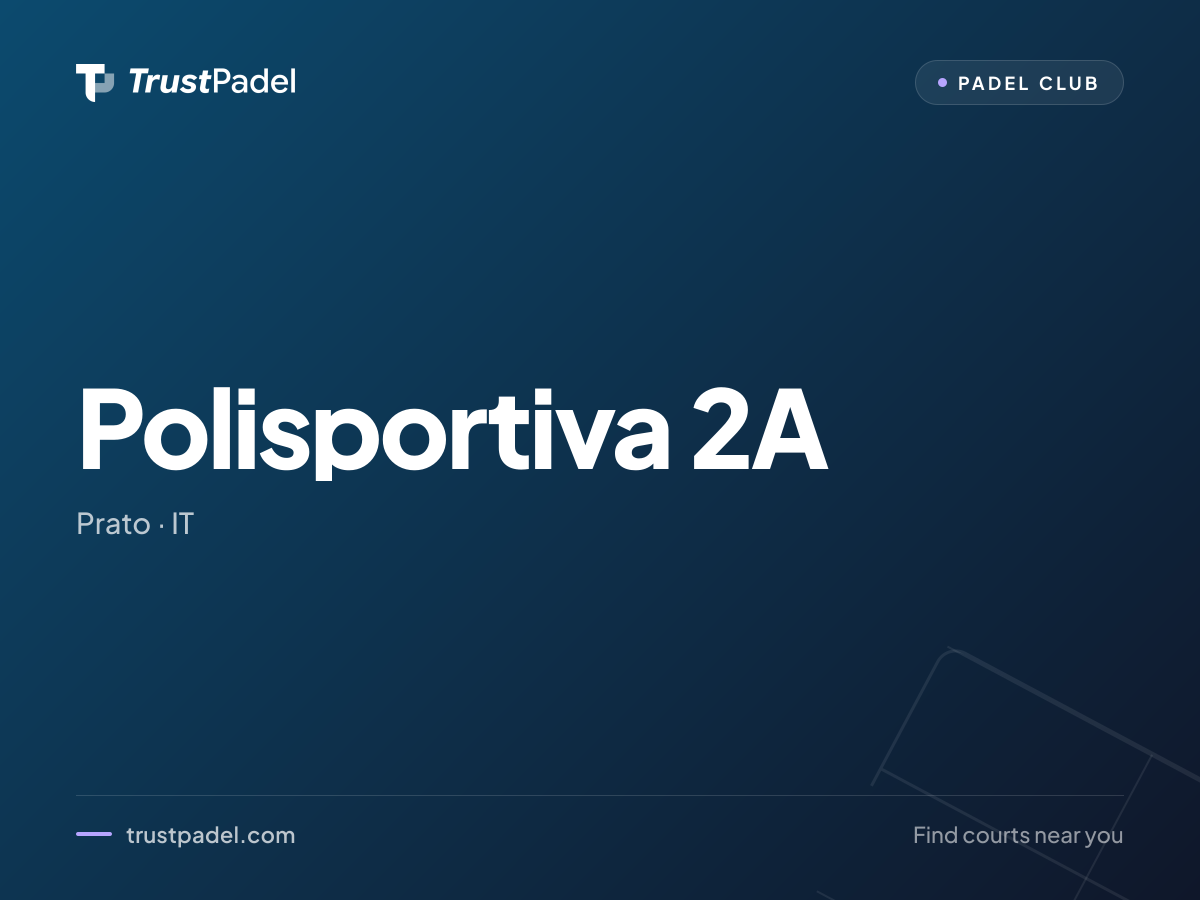 Polisportiva 2A padel club
