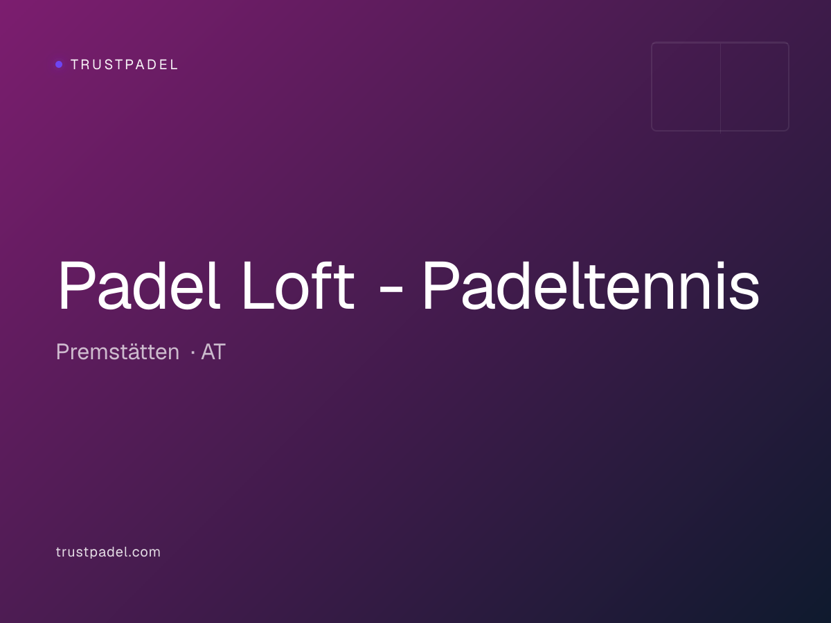 Padel Loft - Padeltennis padel club