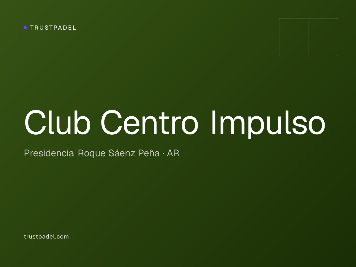 Club Centro Impulso padel club