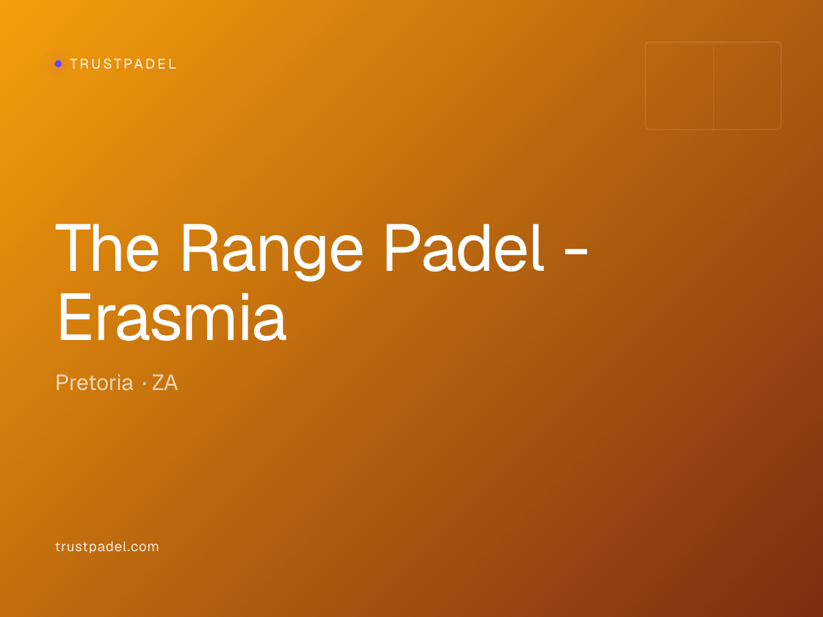 The Range Padel - Erasmia padel club