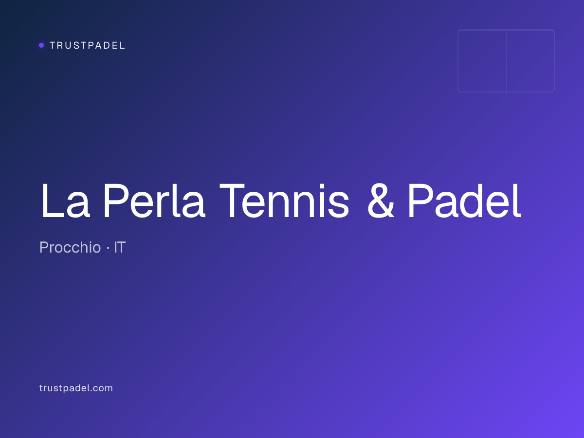 La Perla Tennis & Padel padel club