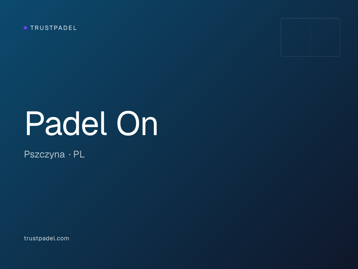 Padel On padel club