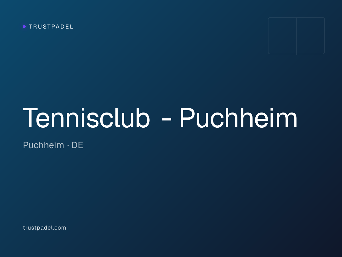 Tennisclub - Puchheim padel club