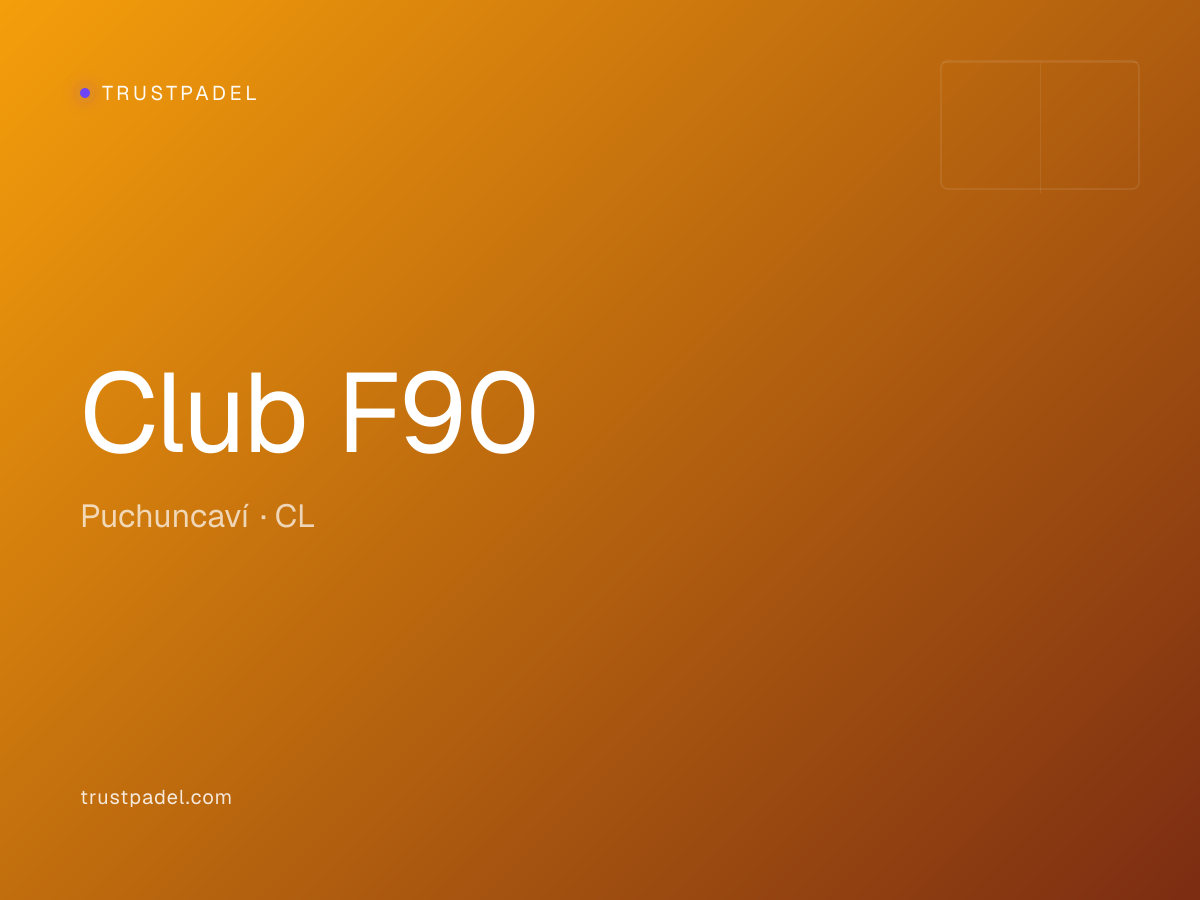 Club F90 padel club