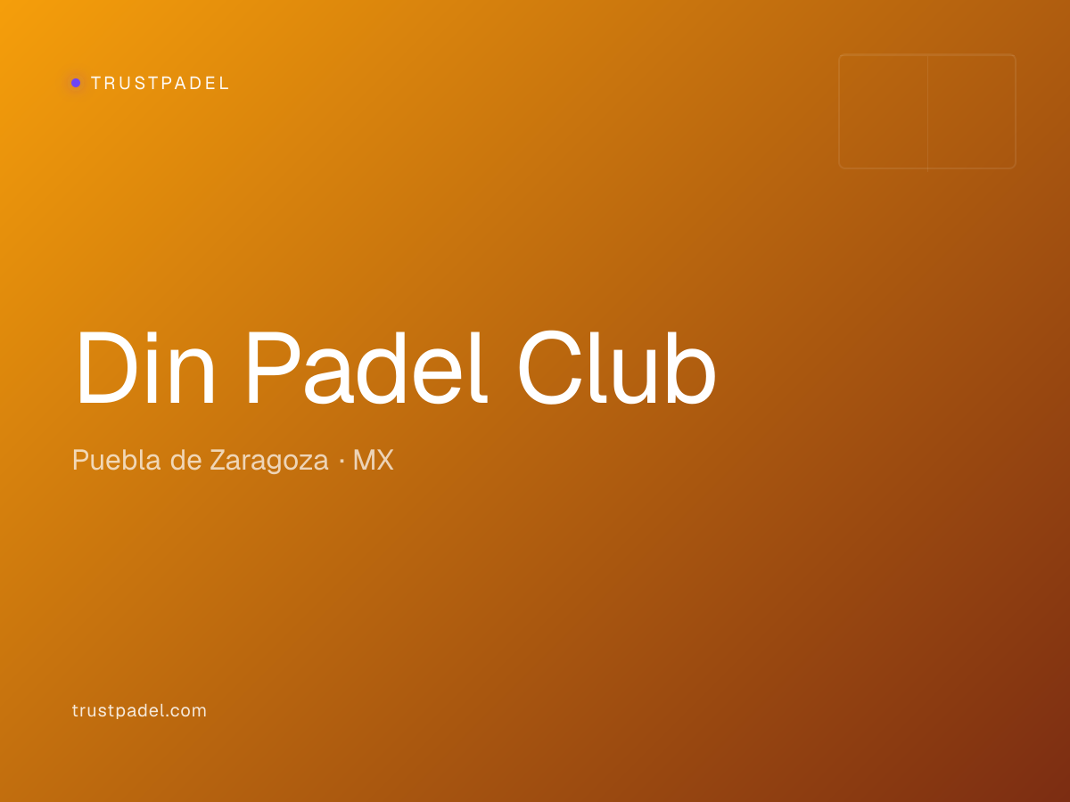 Din Padel Club padel club