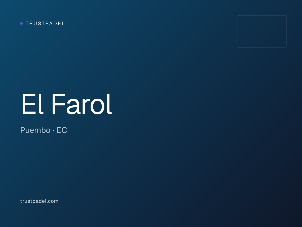 El Farol padel club