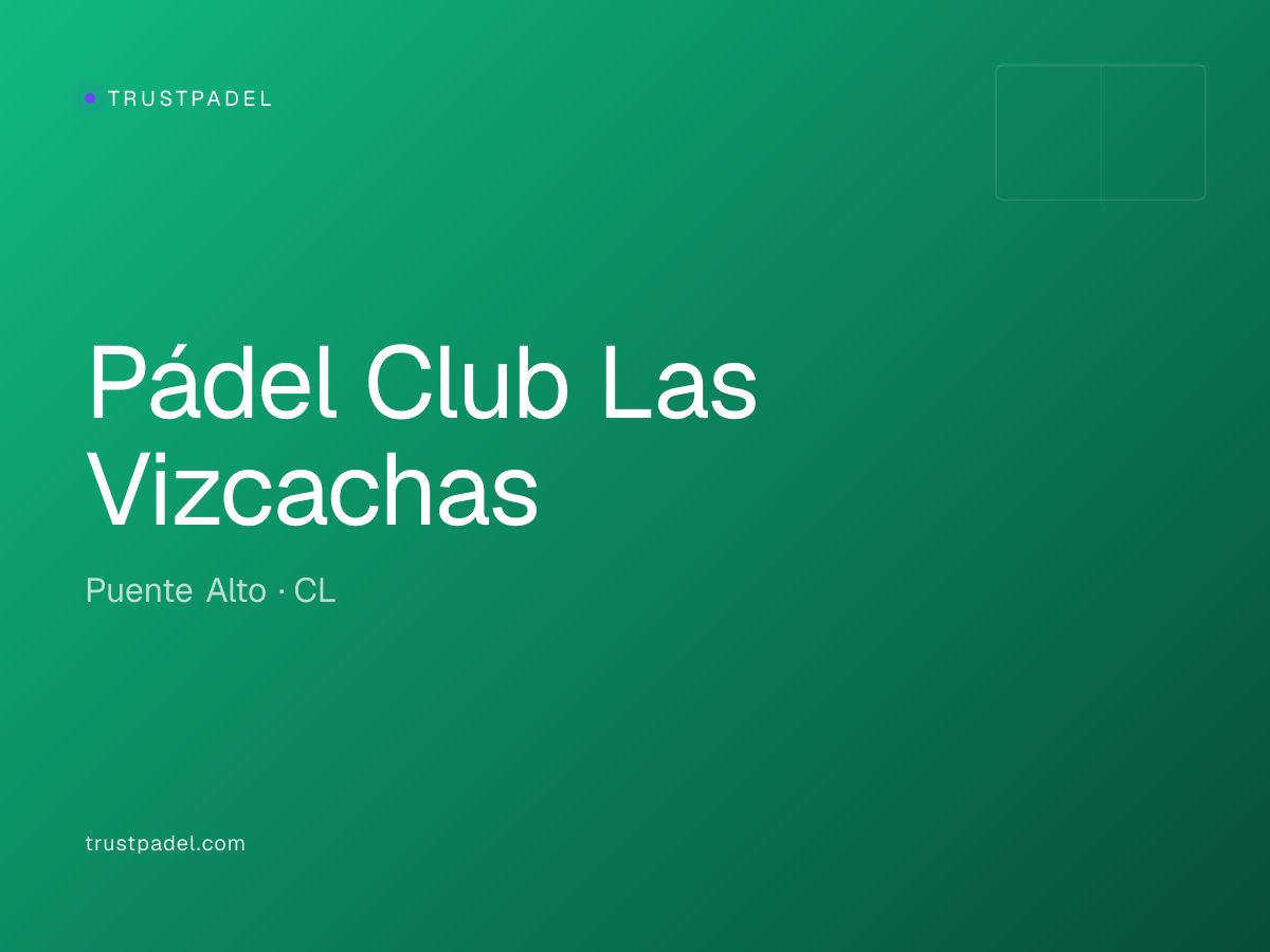 Pádel Club Las Vizcachas padel club
