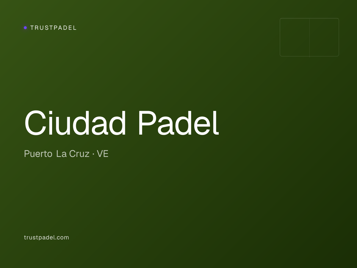 Ciudad Padel padel club