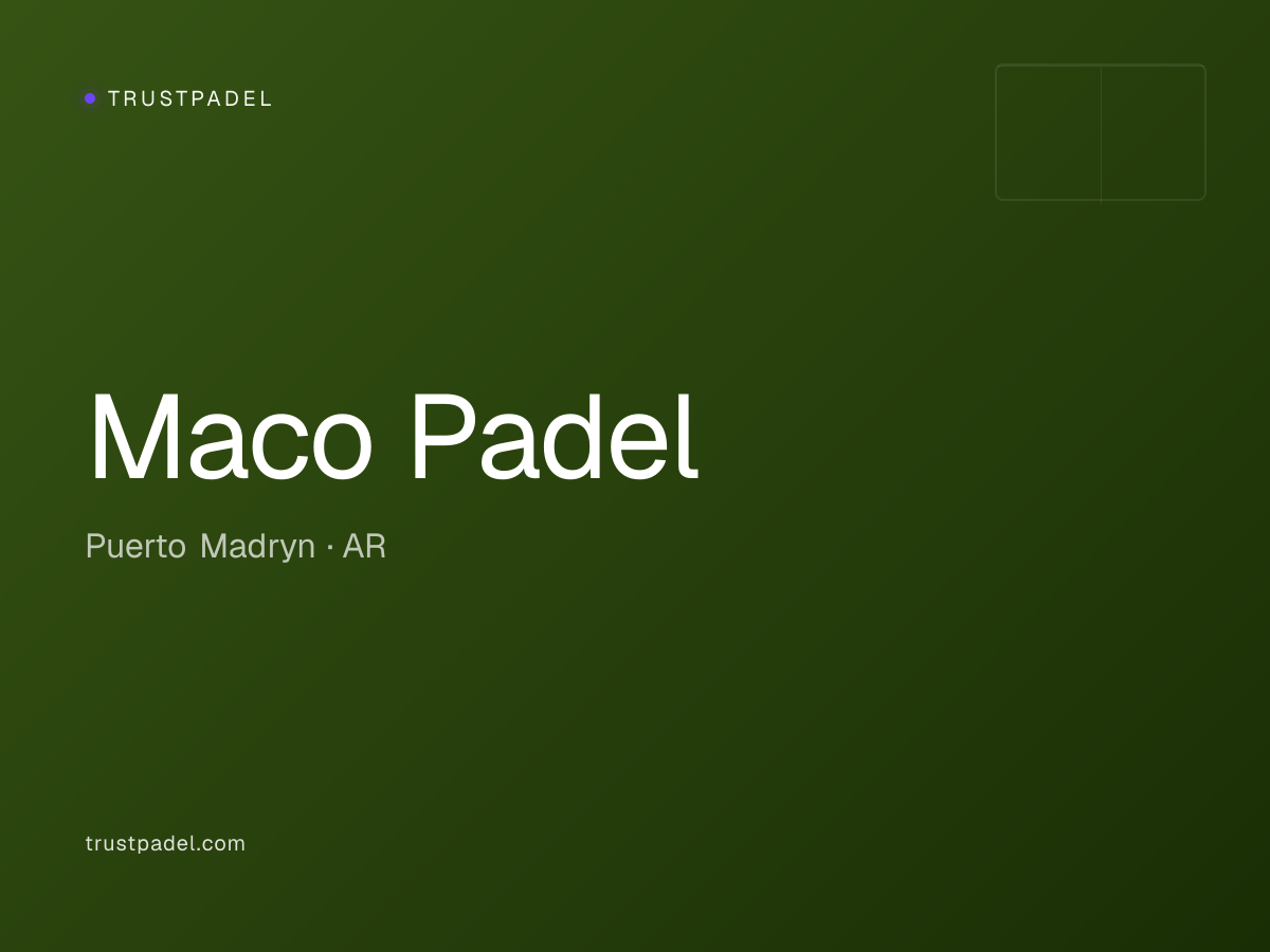 Maco Padel padel club