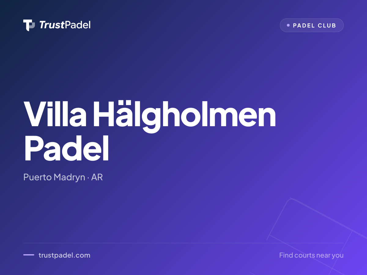 Villa Hälgholmen Padel padel club