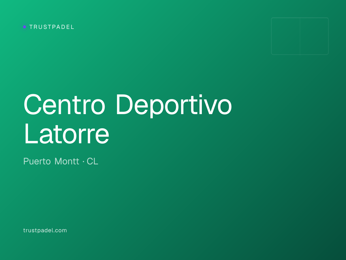 Centro Deportivo Latorre padel club