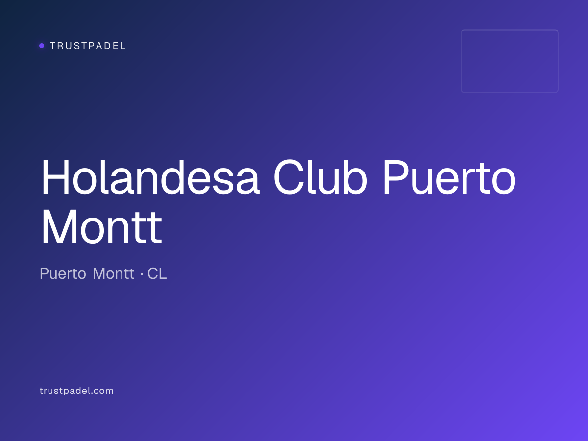 Holandesa Club Puerto Montt padel club