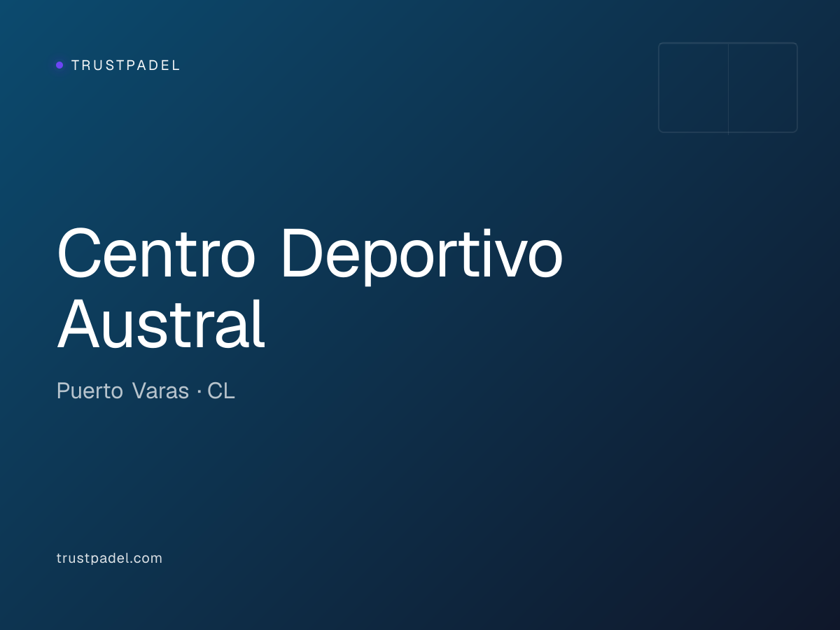 Centro Deportivo Austral padel club